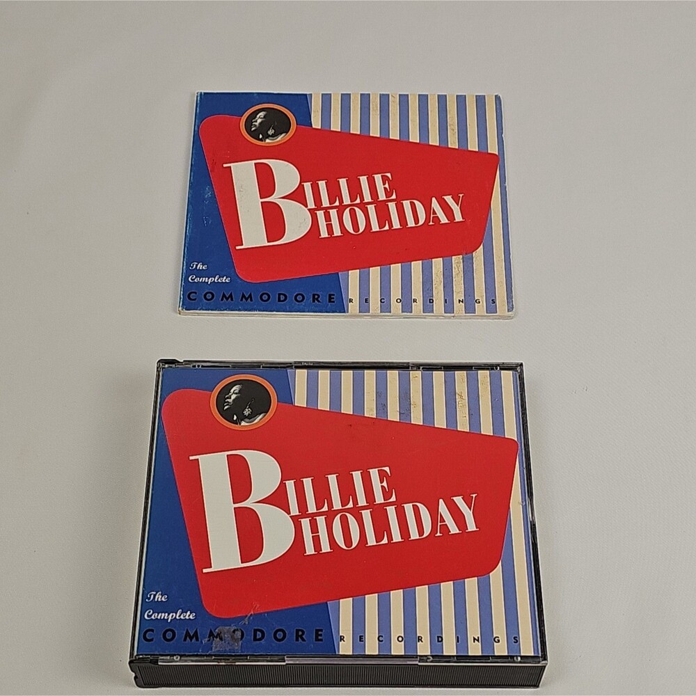 Billie Holiday The Complete Commodore Recordings 2 CD Set w/ Booklet CMD-2-401